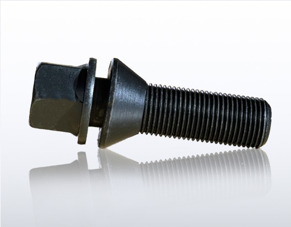 Boulon de roue avec losem Cône conique M14x1,25x23 SW17 Eibach S4-1-14-25-23-17-B noir